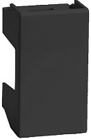 Заглушка DKC Viva 1-м. 1 мод. черный картинка